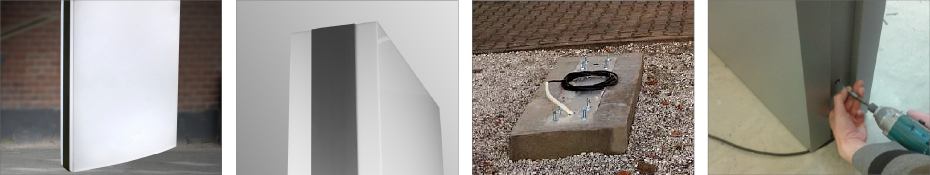 Werbepylon gerade Haube © 2018 by Profi Werbetechnik GmbH Werbepylon gerade Haube